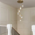 Simple Classic Crystal Chandelier Pendant Light Hotel Project Lamp Kitchen Hanging Lamp