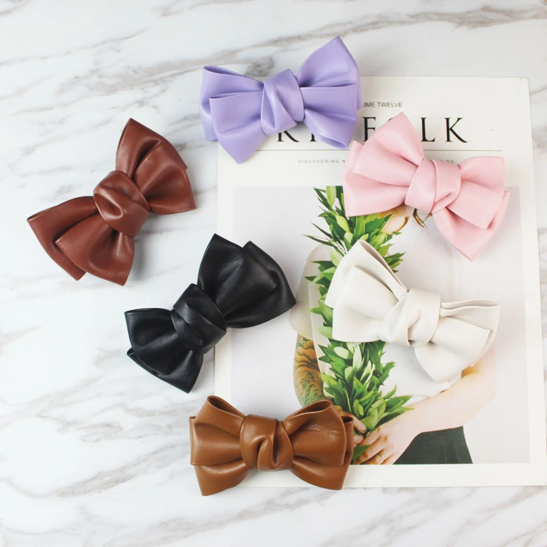 Alloy Colorful Sweet Korean Style Handmade Duckbill Hair Clip for Women