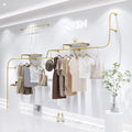Minimalist Decorative Display Rack Stand for Clothing and Shoe Shops Fashion Window Display Flow Table