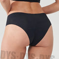 Women's Seamless Cheeky High Waist Laser Cut Ice Silk Waves No Show Panties Low-Rise Everyday Invisible Lingerie Underwear