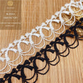 100% Polyester Tassel Lace Lolita Clothing Embroidery Bow Lace Decoration Wholesale Fashionable Sewing Lace Trim