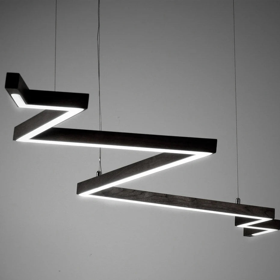 Commercial 5ft Hanging LED Linear Light Seamless Splicing Pendant Profile Light Fixture