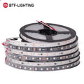 Shenzhen Manufacturers High Density High Brightness Ws2811 RGBIC Programmable Addressable LED Strip 12V