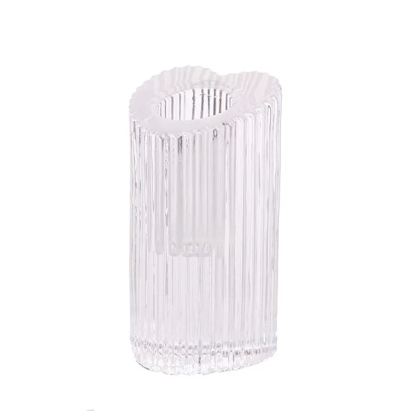 Wholesale Luxury round Glass Tealight Candle Holder for Home Decor for Weddings and Parties