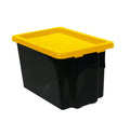 56L Heavy Duty Food Grade Stackable Nestable Plastic Storage Crate Fish Bin