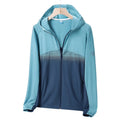 Aoyema Quick Dry Hiking Outdoor Jacket Windproof Summer Jacket Lightweight Breathable Wind Breaker Jacket