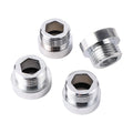 Stainless Steel 1/2" Male Connector to M22 M24 Female Thread Pipe Connector Faucet Adapter Plumbing Pipe Fitting
