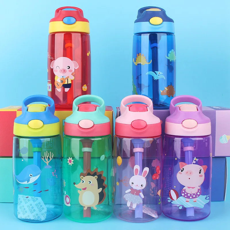 Creative Summer Plastic Kids Children Water Bottle Promotional Cheap Kids School Water Bottle