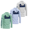 Performance Long Sleeve Fishing Shirts Custom Made Men's UPF Protection Breathable & Plus Size Quick Dry Sportswear