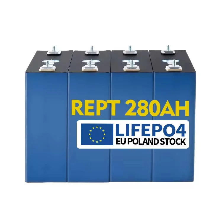 EU Stock REPT 3.2v 280ah Battery Lifepo4 Lifepo4 Cell Lithium Battery EV 32v 280 Ah Lithium Lifepo Prismatic Cells