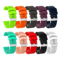 FORWELLENY 20mm Watch Strap for Garmin Vivoactive6/5/3 Silicone Band for Forerunner 245/645/570 42mm Accessories Correa