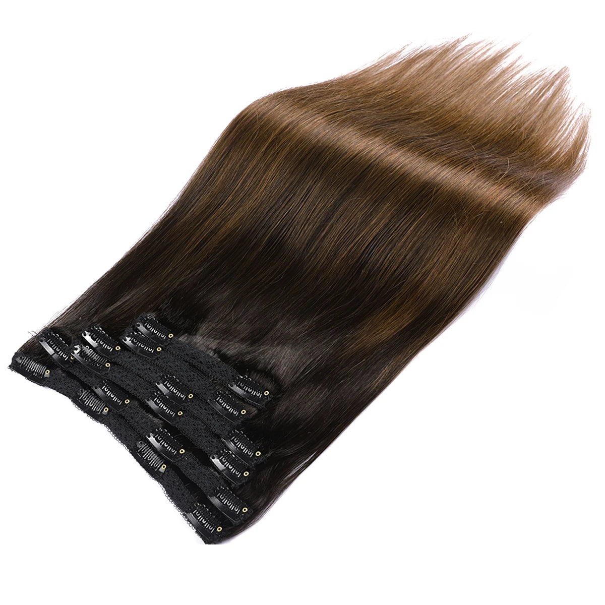 Hot Selling  No Chemical Processing Drop Shipping  Human  Clip in Hair Extensions