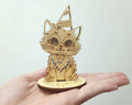 Custom Gift Card Laser Cut Wood Greeting Card Popup