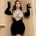 Luxury Crystal Necklace Dress Embellished Breast Rhinestone Women Sexy Bra Fine Fashion Jewelry Body Chain
