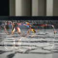 Wholesale Price Fashion Acetate Optical Eyewear for Women Men Minimalism Anti-Blue Light Eyeglasses Frame With China Glasses