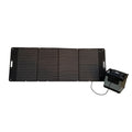 200 Watt Portable Folding Solar Panels with Bracket Fold-Up Design
