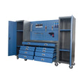 JMST Js-6209 CE 8 Wheels Professional Mobile Stainless Storage Tool Cabinet Workbench OEM Available 3-Year Warranty