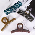 Fashion Wholesale Women Hair Accessories Custom Shark Resin Claw Clip for Thick Hair