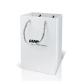 Wholesale Hot Sale  Luxury Paper Bag White Kraft Gift Paper Shopping Bag with Logo