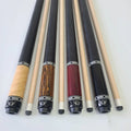 Cueangle New Billiards Pool Cue Sticks with Open Butt 1/2 Split Radial Joint 9-ball Cue Sticks Customized Leather Wraps Cues