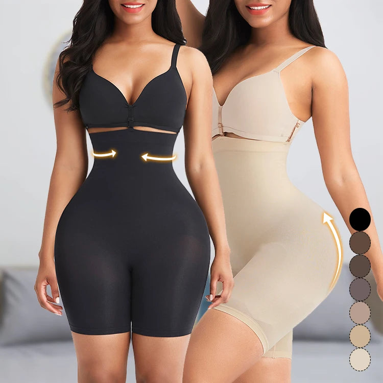 HEXIN Oem Odm Anti-Slip Design Abdominal Tummy Waist and Thigh Trimmer Butt Lifter Waist Trainer