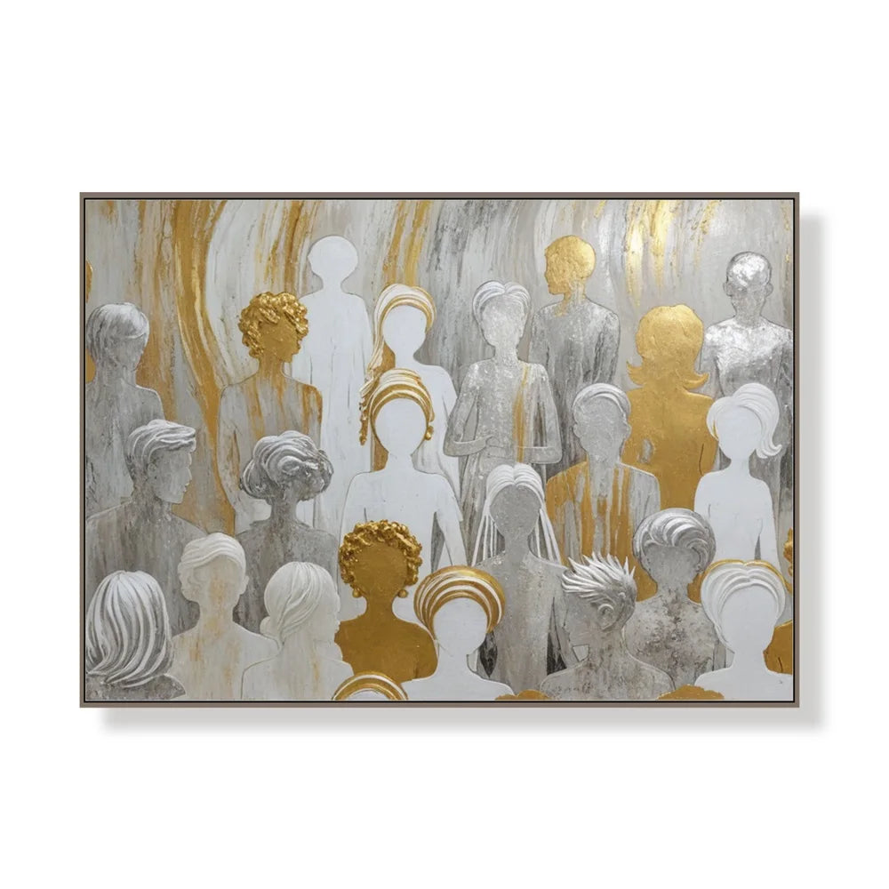Modern Art POP Pure Hand-painted Graffiti Oil Painting Interior Decoration Painting