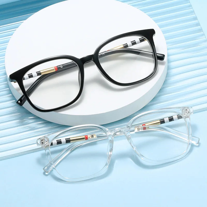 Logo Custom Fashion Men Women Small Frame Optical Eyeglasses Square Anti Blue Light Glasses Frames Men Women