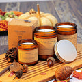 FRHY Wholesale Luxury Aromatherapy Soy Wax Candles Handmade Smokeless Scented Candle Set for Thanksgiving Diwali Gift