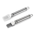Hot Sale Stainless Steel Scallion Cutter Slicer Manual Eco-Friendly Vegetable Tool Plastic Cover for Garlic Potatoes Vegetables