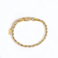 Fashion Wide Lobster Clasp Bracelets 4MM Thick Woven Twisted Rope Chain Bracelet Twist Rope Boho Beach Rope Anklets for Women