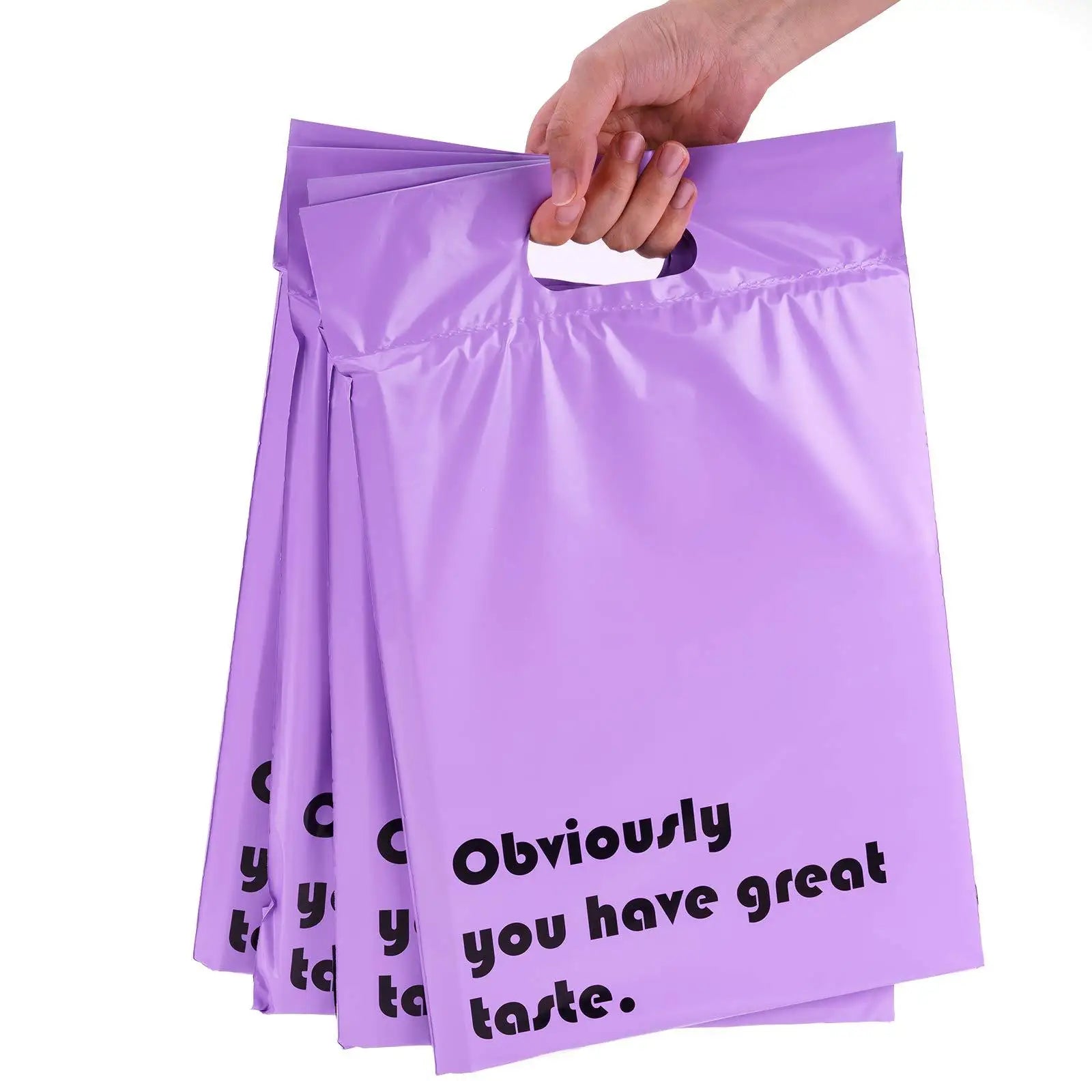 GDCX Custom Strong Polly Mailer Bags Customize Handheld Lavender Poly Mailer Luxury MatteMailers Small Packaging Poly Mailers