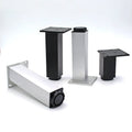 Zuo Gang Adjustable Metal Cabinet Feet Furniture Legs for Cupboard TV Stand Sofa Bed Coffee Table-Durable Aluminum Alloy
