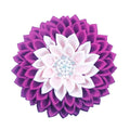 Gorgeous Multi-color Polyester Satin Pearl Flower Brooch Pins for Engagement Wedding & Party-Women's Gift