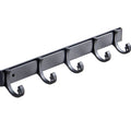 5 Hook Aluminium Coat Hook Heavy  Duty Bathroom Hook