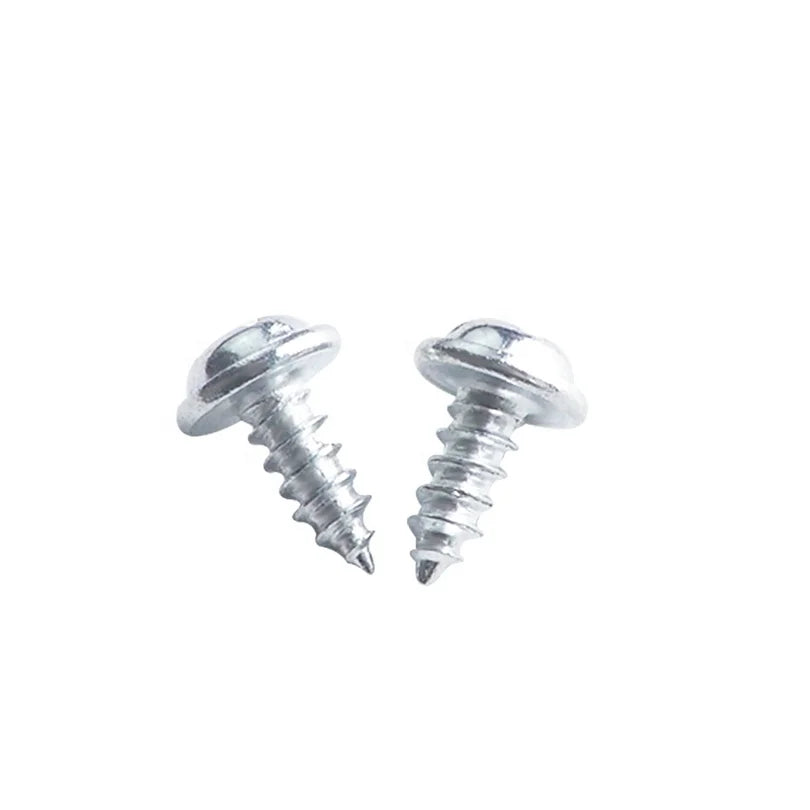 TS-K289 Iron 810 Padded Nickel Plated Screw Cross Round Head Tapping Screw Photo Frame Backboard Accessories