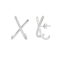 Wholesale Custom 925 Sterling Silver Zircon Stud Earrings for Women-Party & Anniversary Jewelry