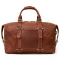 Hot Sale Retro Weekender Bag Shoulder Strap Men Crazy Horse Gym Leather Luggage Travel Bag