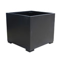 Outdoor City Street Furniture Steel Planters Box Outside Garden Park Heavy Duty Metal Plant Pot Out Door Tall square Flower Pots