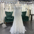 Jancember LSSG073 Beach Lace Off Shoulder Sweetheart Bridal Wedding Women's Dresses