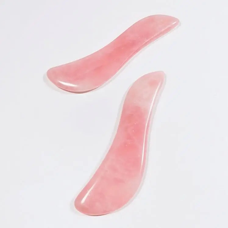 DIY Multifunctional Face Roller Gua Sha Set for Wholesales Rose Quartz Gua Sha