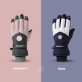 New Style Touch Screen Waterproof Warm Snowboard Snow Man Winter Ski Gloves for Women