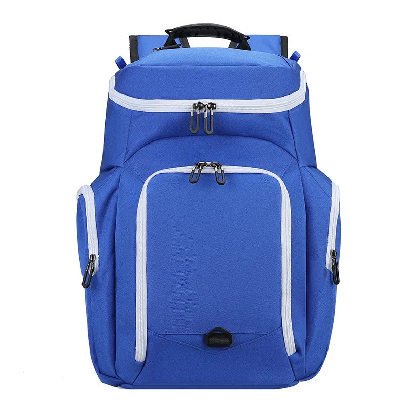 Wholesale Waterproof Polyester Nylon Baseball Backpack Personalized Sublimation Heavy Duty Large Capacity College Style Zipper