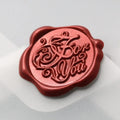 NEW Design Customer logo Wax Seal Label Stickers 3d logo Envelope Seal Sticker