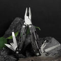 Portable Mini Multi-Function Stainless Steel Knife Pliers Industrial Outdoor EDC Folding Keychain File Convenient Pocket Tool