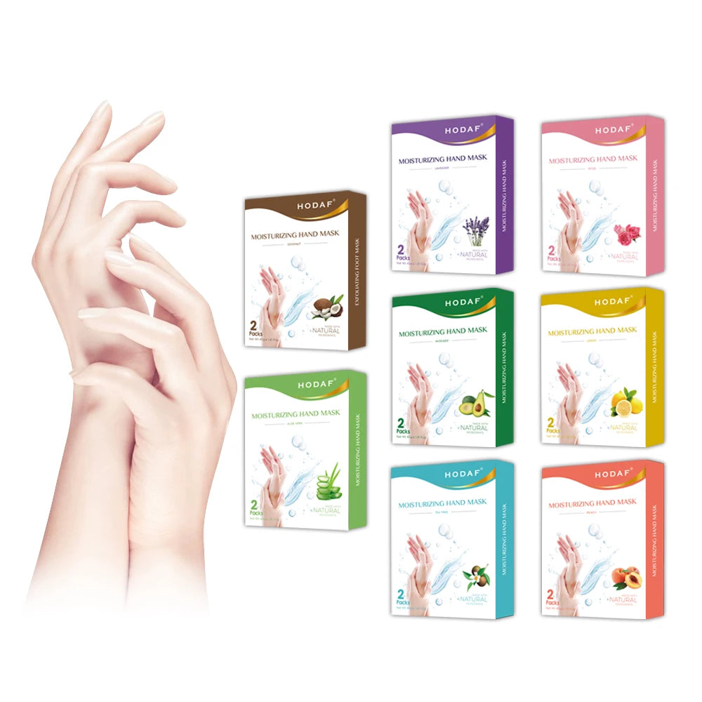 Hot Selling Beauty Care Hand Mask Collagen Hand Gloves Premium Hand Spa Treatment Silky Mask
