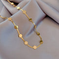 Trendy Hot Sale  Minimalist Jewelry Choker Necklace Clavicle Chain Necklace Stainless Steel Snake Necklace for Women