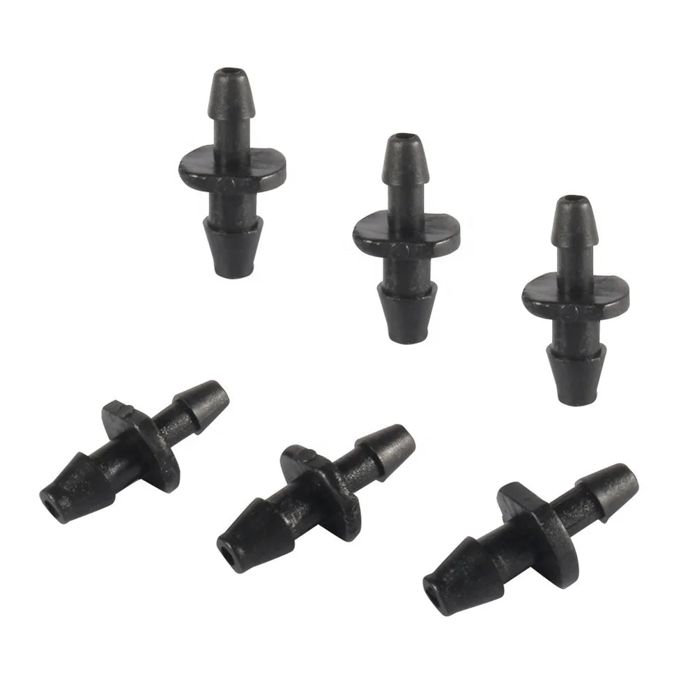 Barbed 4/7mm to 3/5mm Hose Straight Connectors 1/4'' to 1/8'' Pipe Reducer Garden Water Couplings Joints