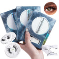 Private Label Reusable Handmade 3D Magnetic False Eyelashes Applicator Wholesale Thick Natural Long Water Resistant Durable