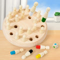 Wholesale Eco-Friendly Educational Kids Wooden Memory Match Stick Chess Games Memory Match Stick Board Game for Family Party