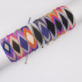 Handmade Bohemian Ethnic Style Fashion Bracelets Men with Adjustable Miyuki Beads Fashion Jewelry with Geometric Design Gift